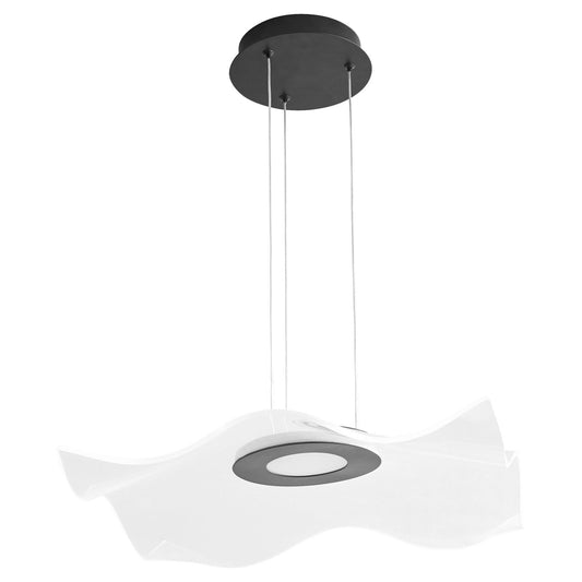 Oxygen Medusa 3-808-15 LED Pendant Light - Black, White