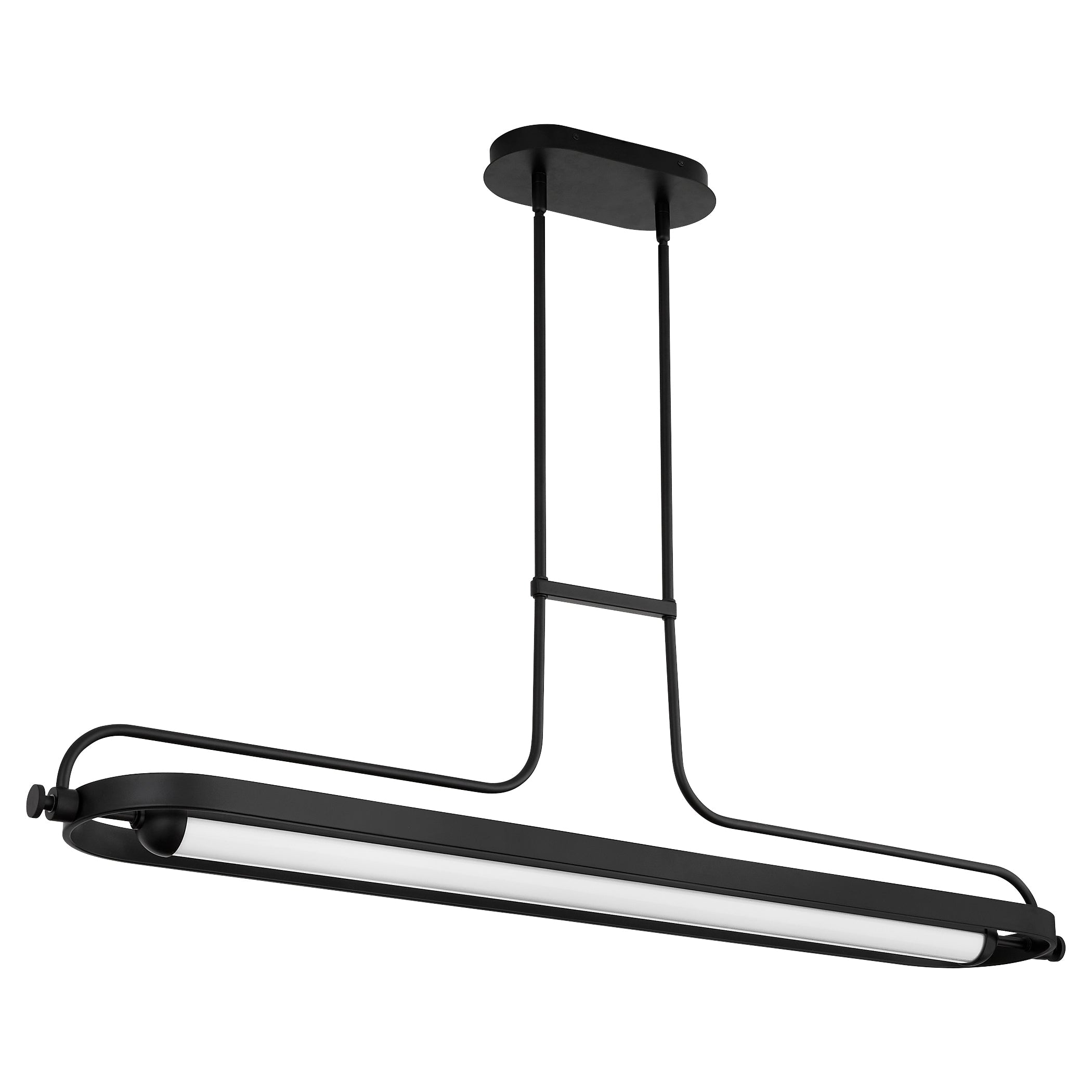 Oxygen Lighting Braem 3-812-15 Chandelier, UL Damp Rated, Black