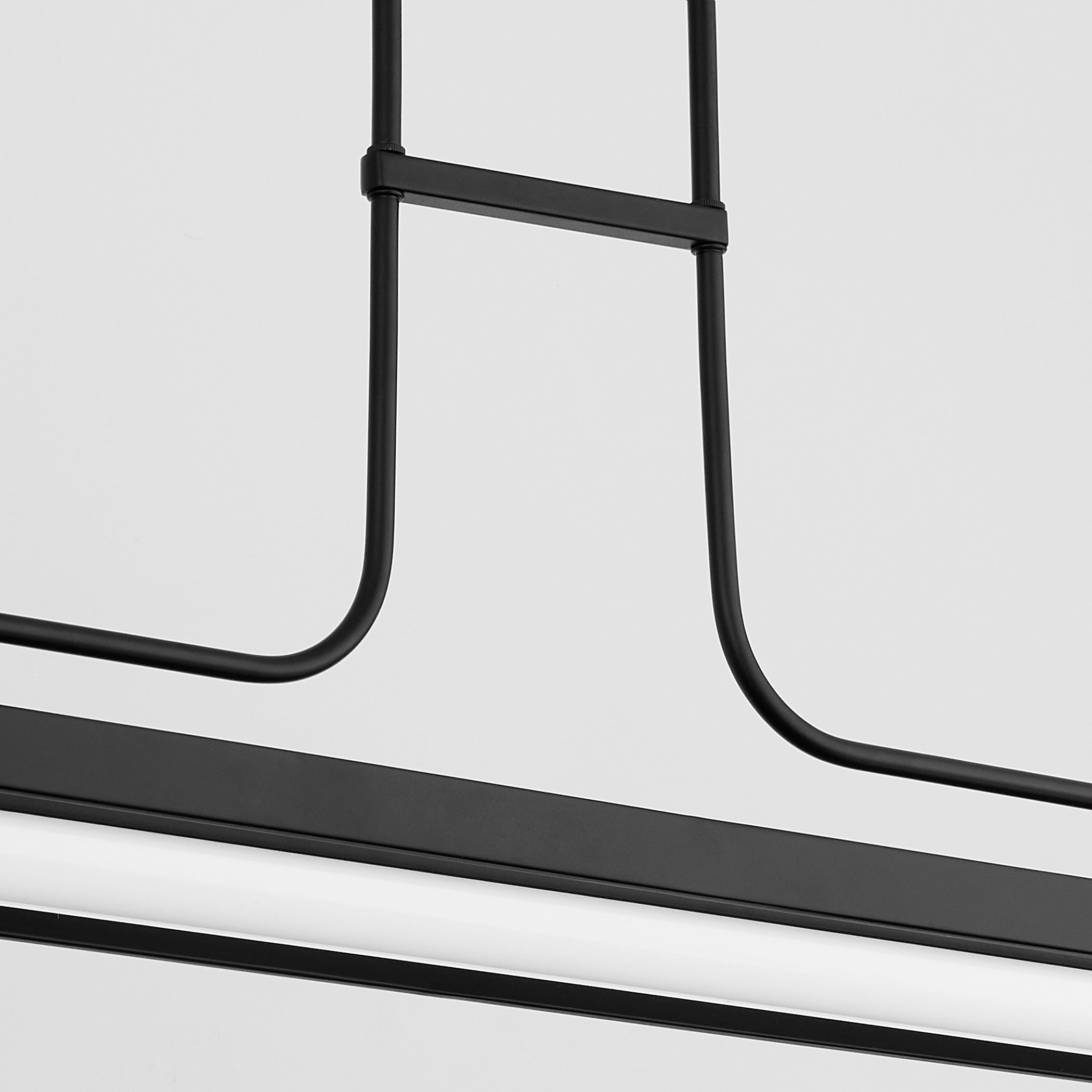 Oxygen Lighting Braem 3-812-15 Chandelier, UL Damp Rated, Black