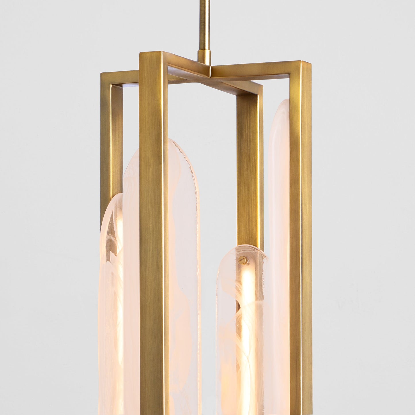 Oxygen Lighting Avian 3-8145-56 Pendant, UL Damp Rated, Brushed Brass
