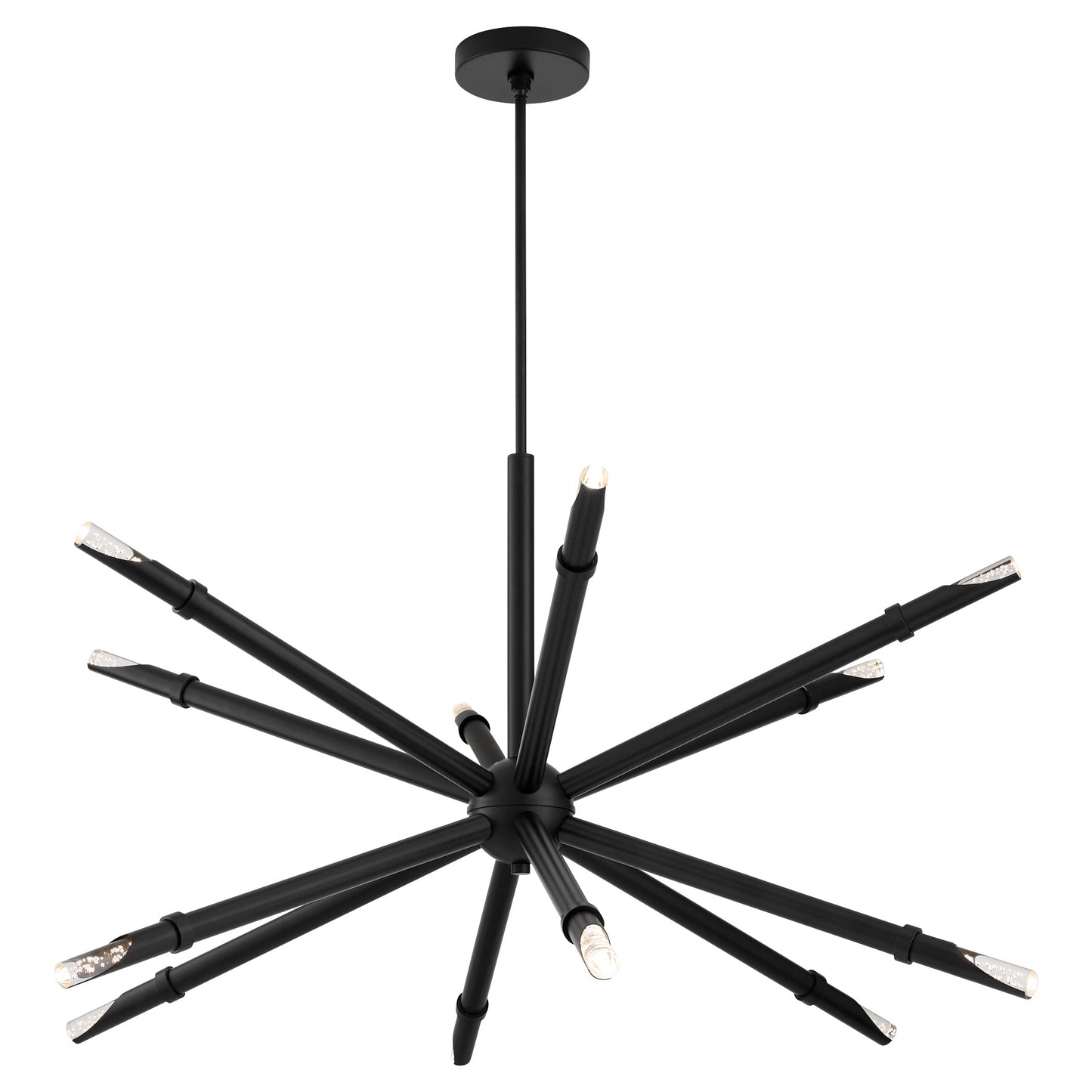 Oxygen Lighting 3-878-15 Pendant Light Fixture, UL Damp Rated, Black
