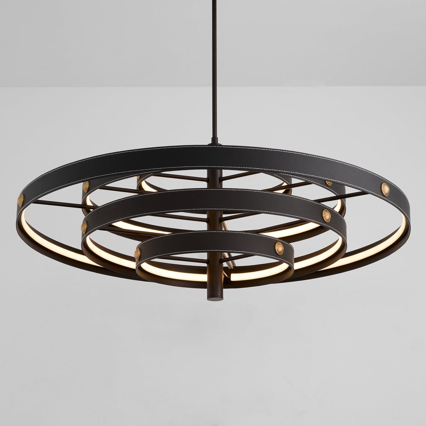 Oxygen Lighting Borealis 3-892-15 Pendant, UL Damp Rated, Black