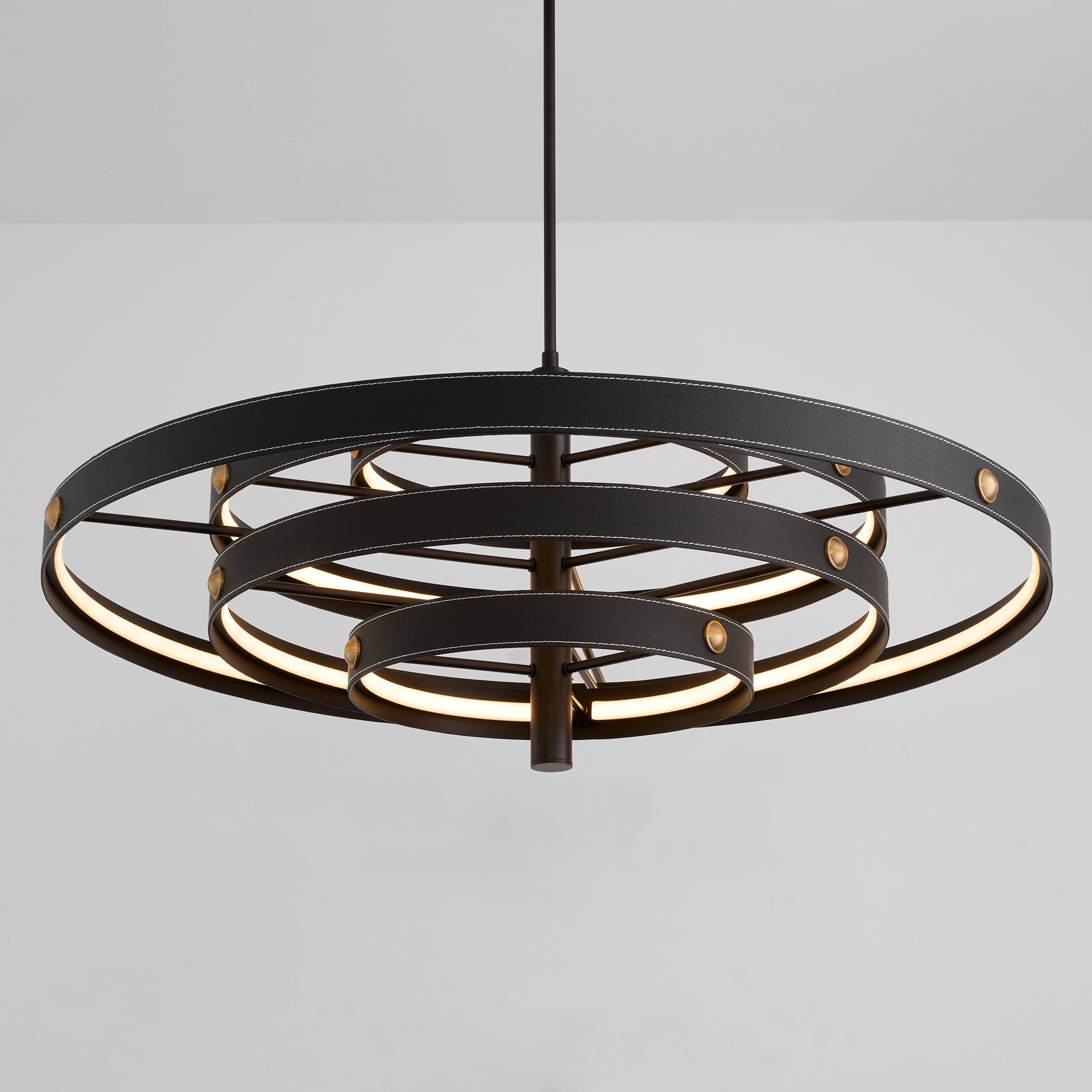Oxygen Lighting Borealis 3-892-15 Pendant, UL Damp Rated, Black
