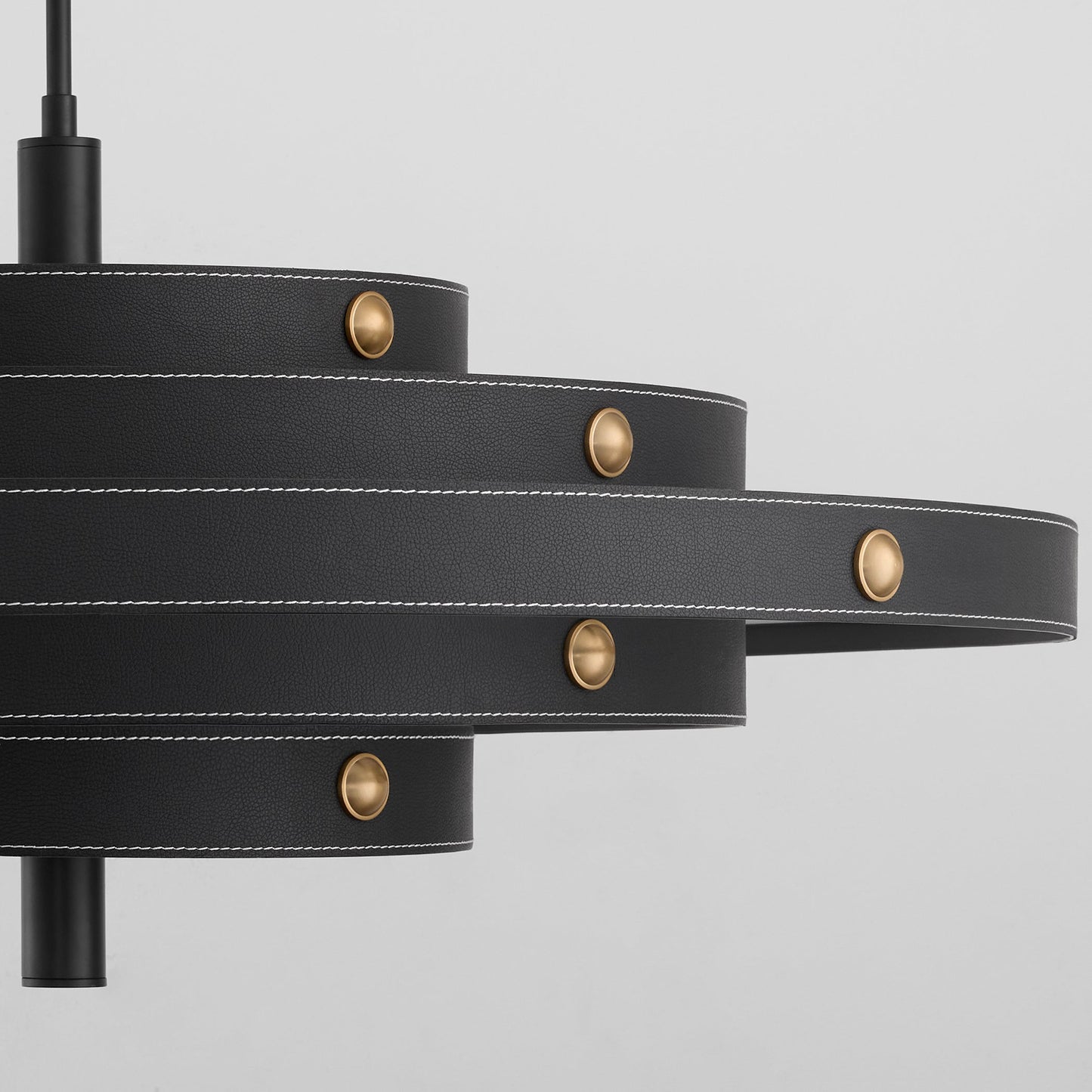 Oxygen Lighting Borealis 3-892-15 Pendant, UL Damp Rated, Black