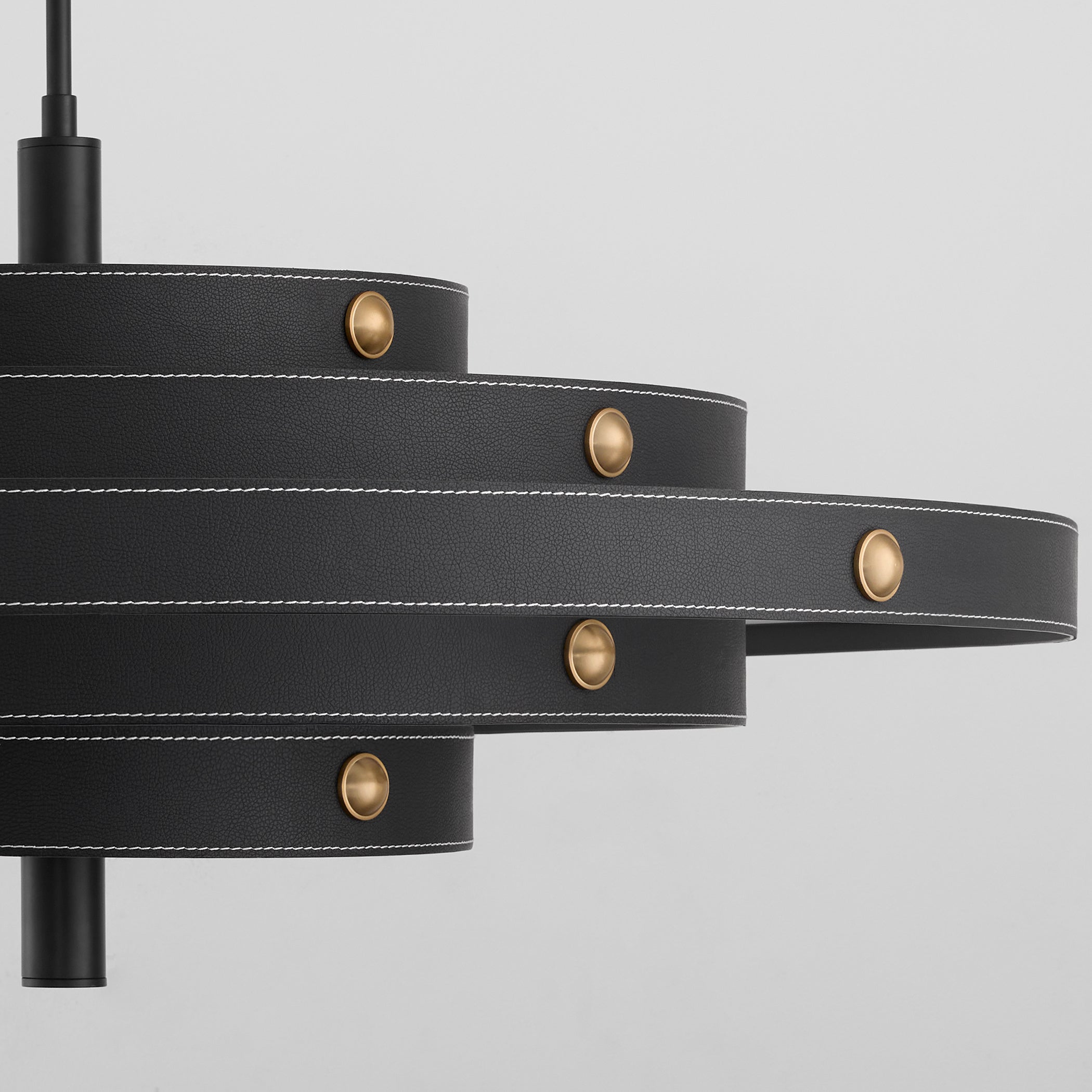 Oxygen Lighting Borealis 3-892-15 Pendant, UL Damp Rated, Black