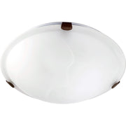 Quorum 3000-12-86 Ceiling Mount - Oiled Bronze