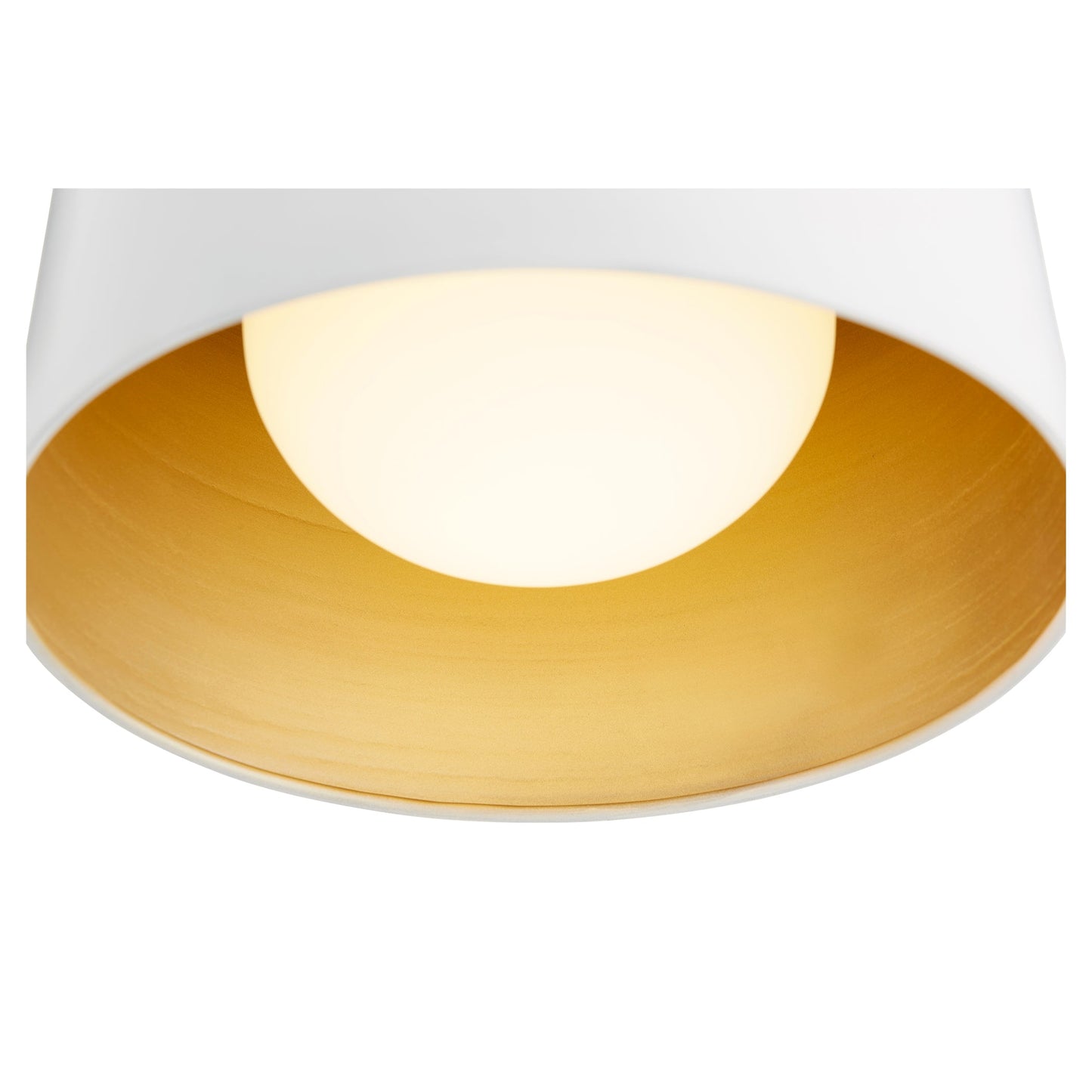 Quorum 3003-11-8 Ceiling Mount, UL Damp Rated, Studio White