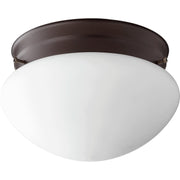 Quorum 3023-6-86 Ceiling Mount - Oiled Bronze W/ Satin Opal