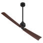 Quorum Twain 30562-59 Patio Fan, UL Damp Rated, Matte Black