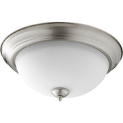Quorum 3063-15-65 Ceiling Mount - Satin Nickel W/ Satin Opal