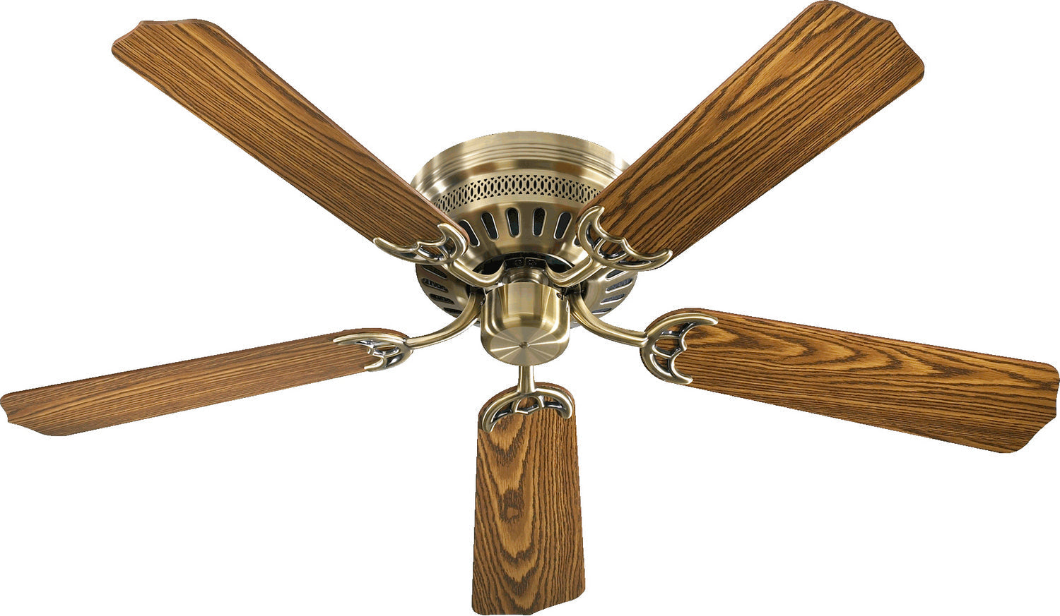 Quorum Custom Hugger 11525-4 Ceiling Fan - Antique Brass