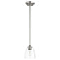 Quorum Jardin 3127-265 Pendant - Satin Nickel W/ Clear/seeded