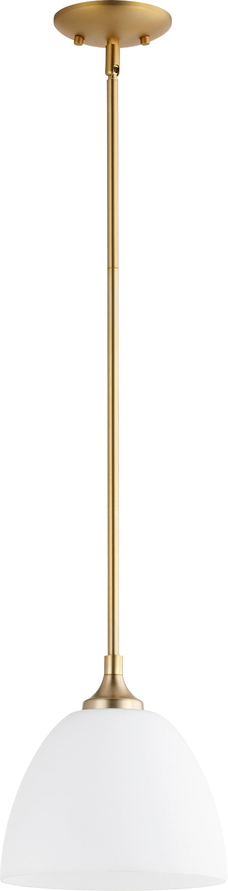 Quorum Enclave 3159-80 Pendant - Aged Brass