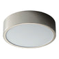 Oxygen Lighting 32-601-27 Ceiling Mount, UL Damp Rated, Polished Nickel - Matte White Acrylic Diffuser