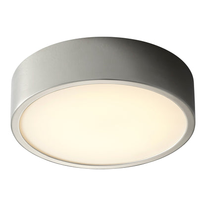 Oxygen Lighting 32-601-27 Ceiling Mount, UL Damp Rated, Polished Nickel - Matte White Acrylic Diffuser
