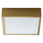 Oxygen Lighting 32-612-40 Ceiling Mount, UL Damp Rated, Aged Brass