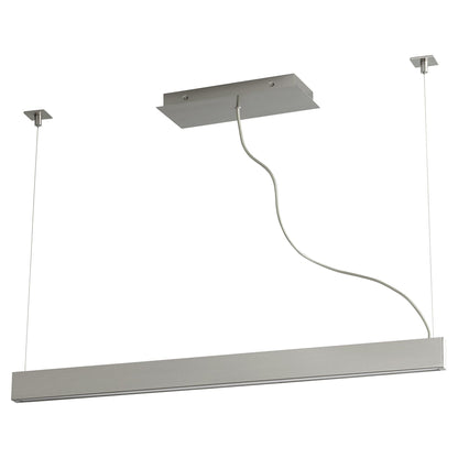 Oxygen Lighting 32-632-40 Pendant, UL Damp Rated, Satin Nickel