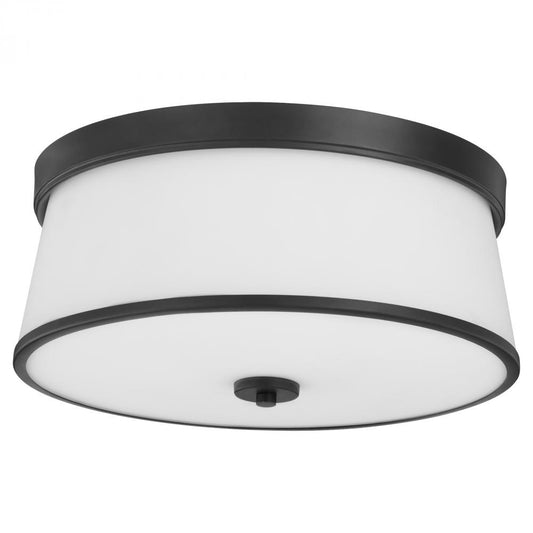 Quorum International WALLINGER 3203-16-59 Flush Mount - Matte Black