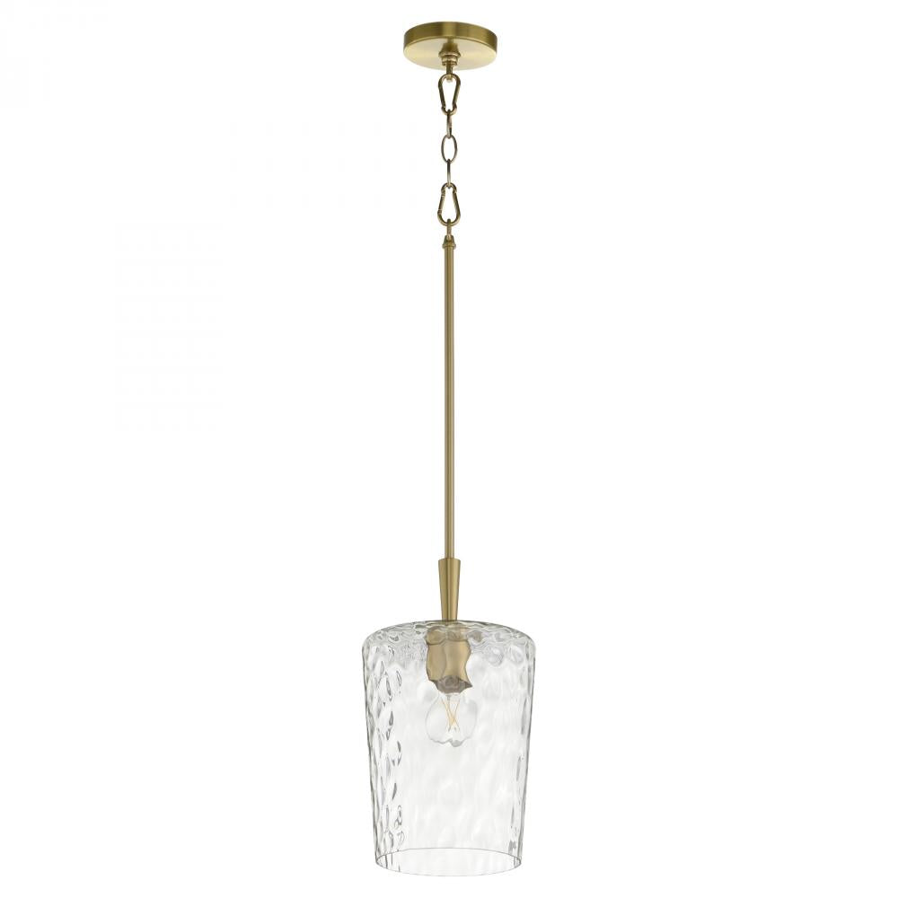 Quorum International CASSINI 3204-80 Pendant Contemporary - Aged Brass