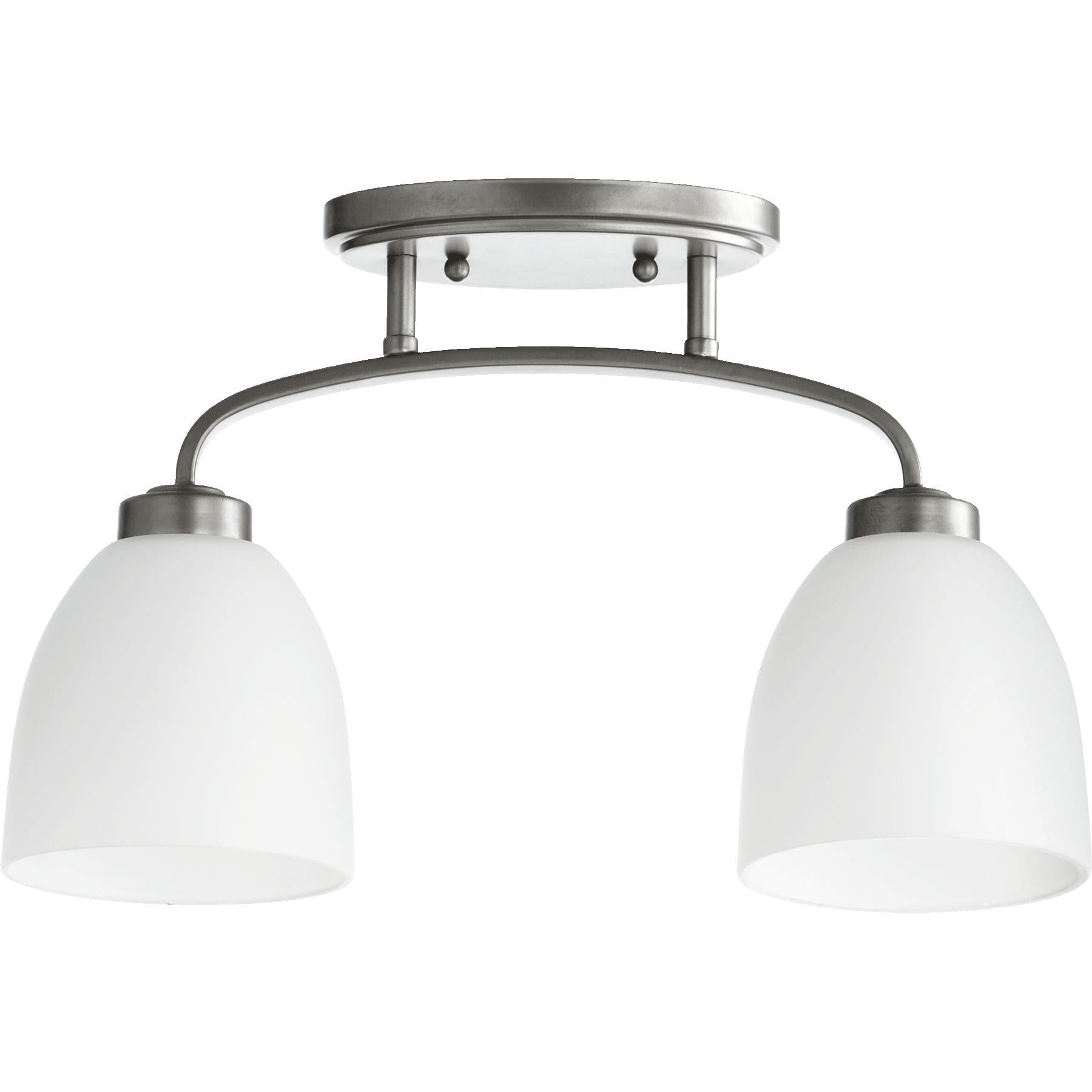 Quorum Reyes 3260-2-64 Ceiling Mount - Classic Nickel