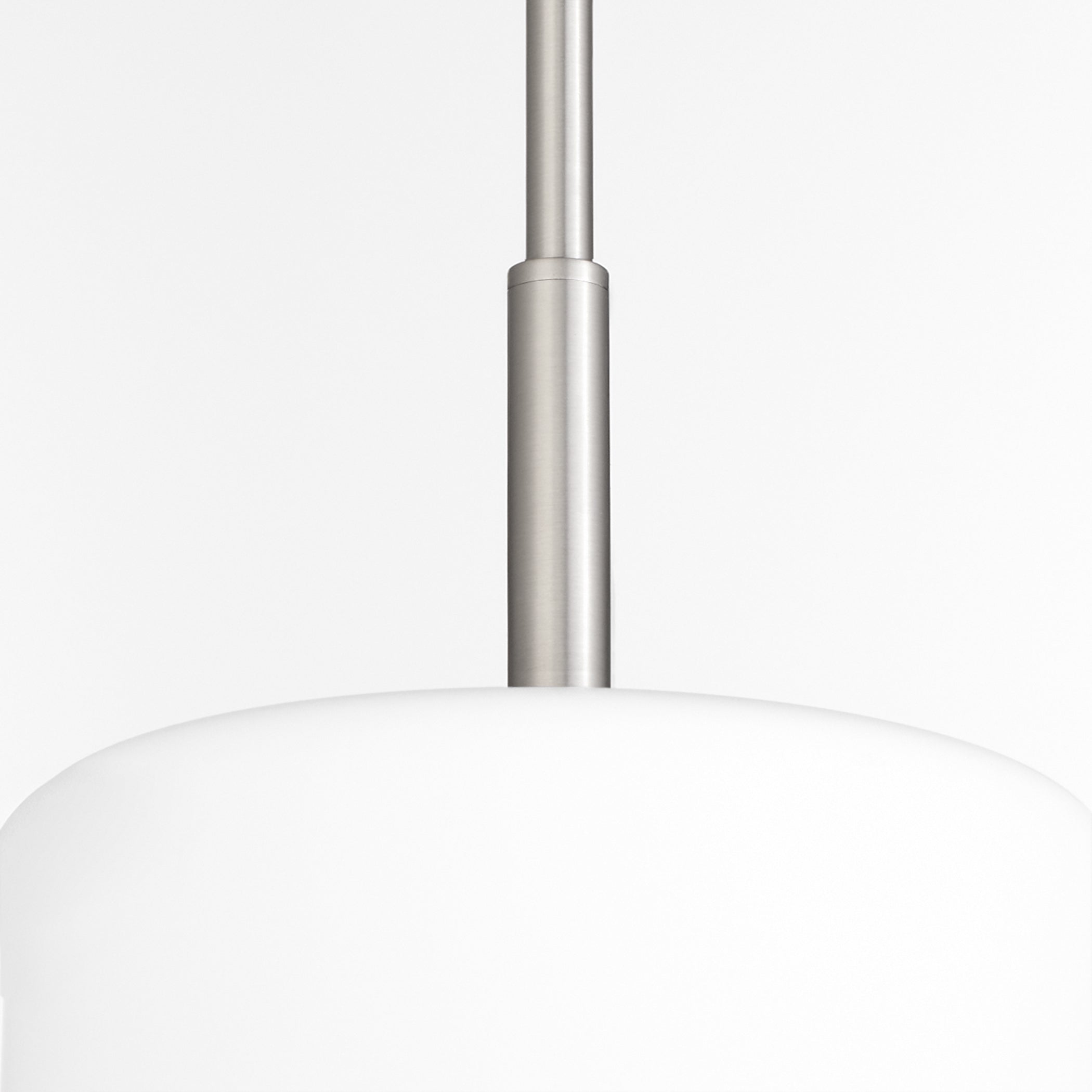 Quorum Rutherford 3307-65 Pendant, UL Damp Rated, Satin Nickel