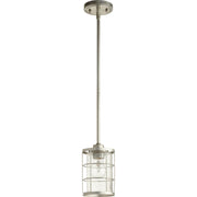 Quorum Ellis 3364-7 Pendant - Tumbled Steel