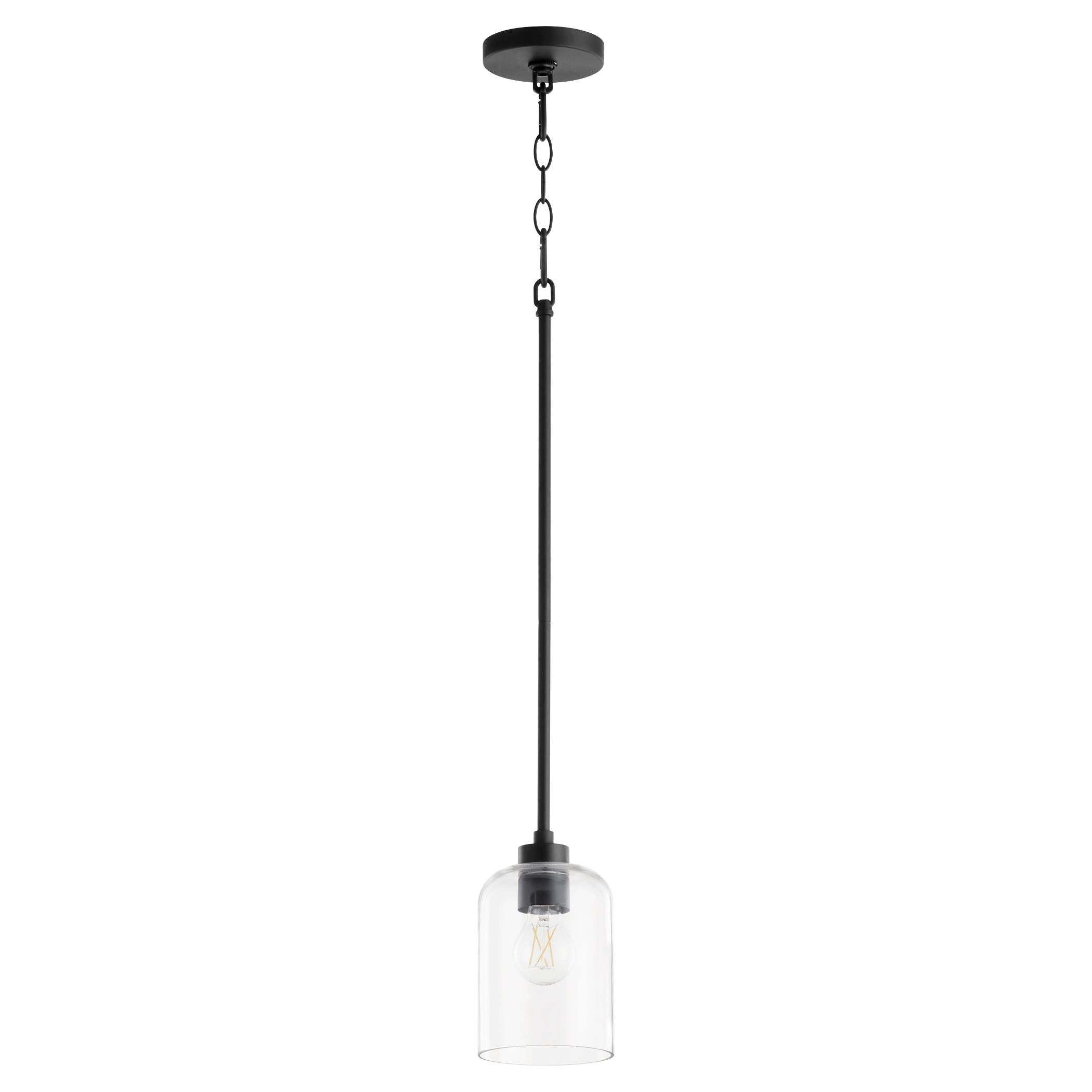 Quorum Tribute 3374-59 Pendant - Matte Black