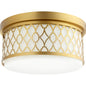 Quorum 344-14-80 Ceiling Mount - Aged Brass