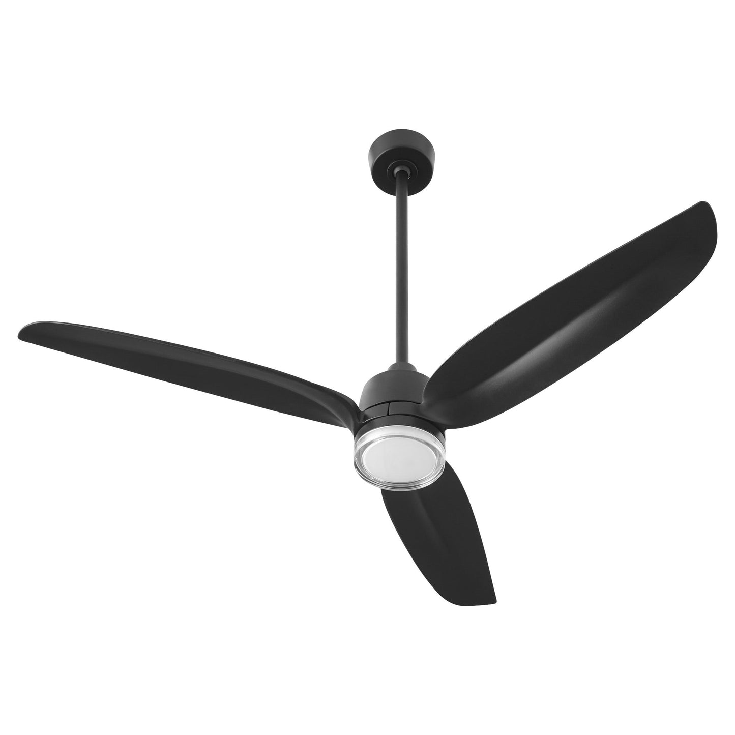 Quorum 34583-59 Patio Fan, UL Damp Rated, Matte Black