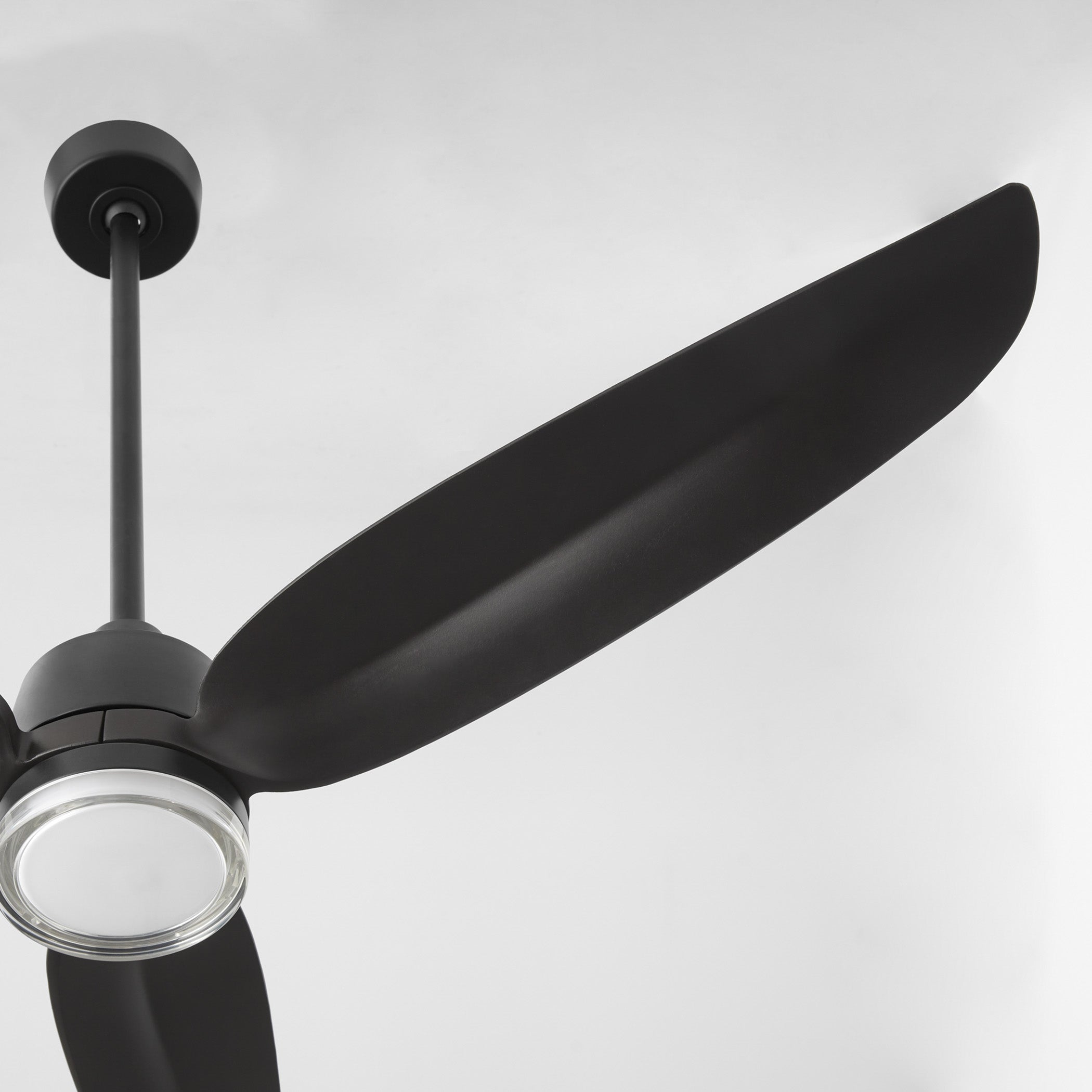 Quorum 34583-59 Patio Fan, UL Damp Rated, Matte Black