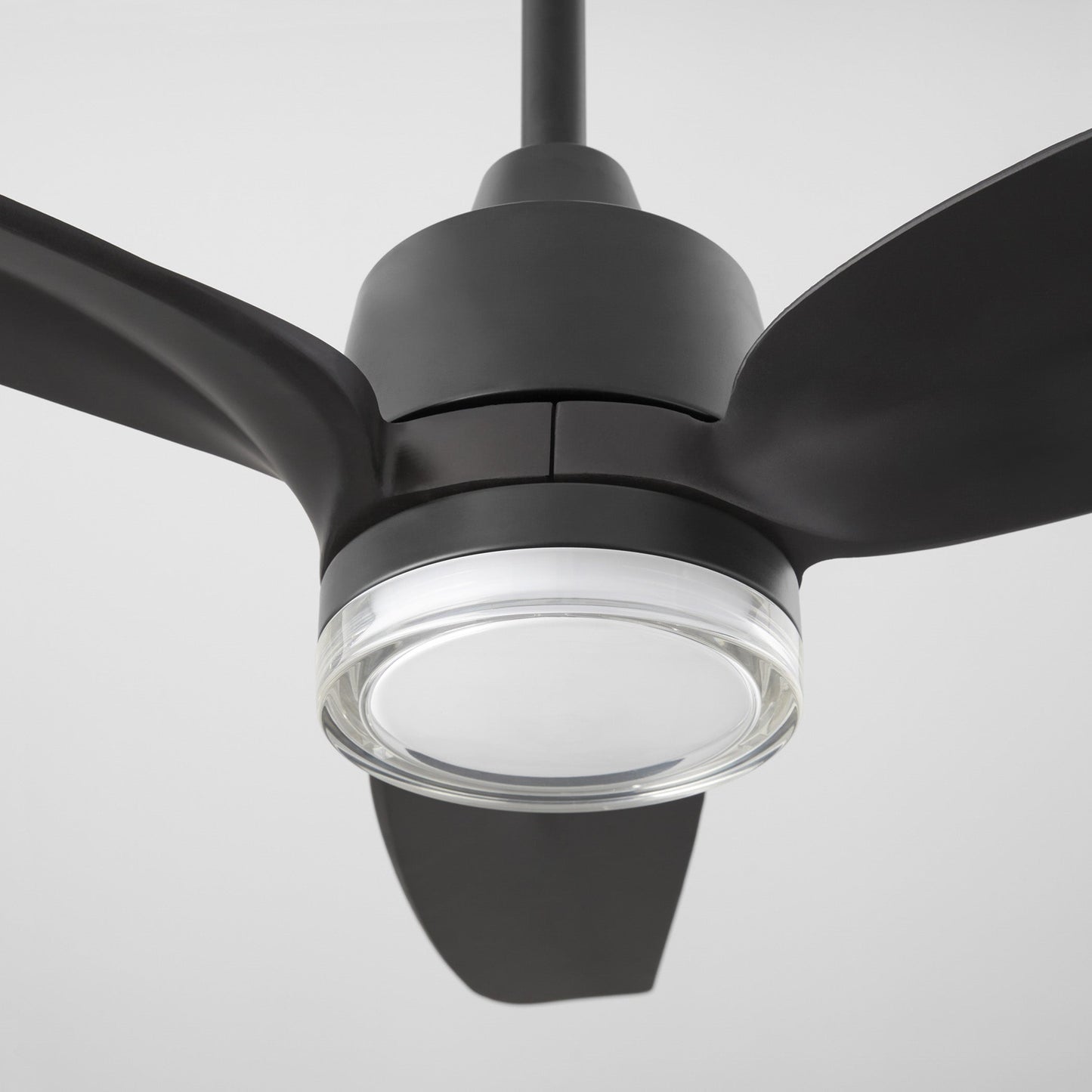 Quorum 34583-59 Patio Fan, UL Damp Rated, Matte Black