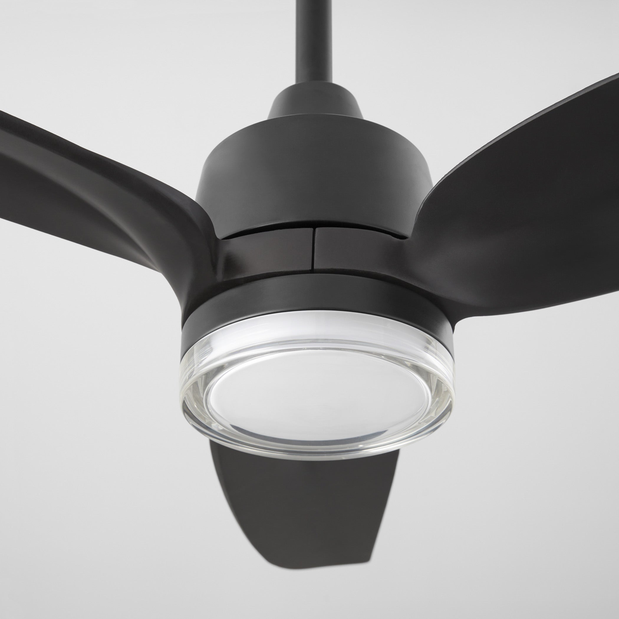 Quorum 34583-59 Patio Fan, UL Damp Rated, Matte Black