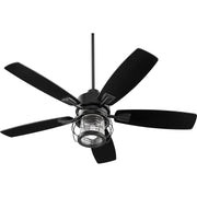 Quorum Galveston 3525-69 Ceiling Fan - Textured Black