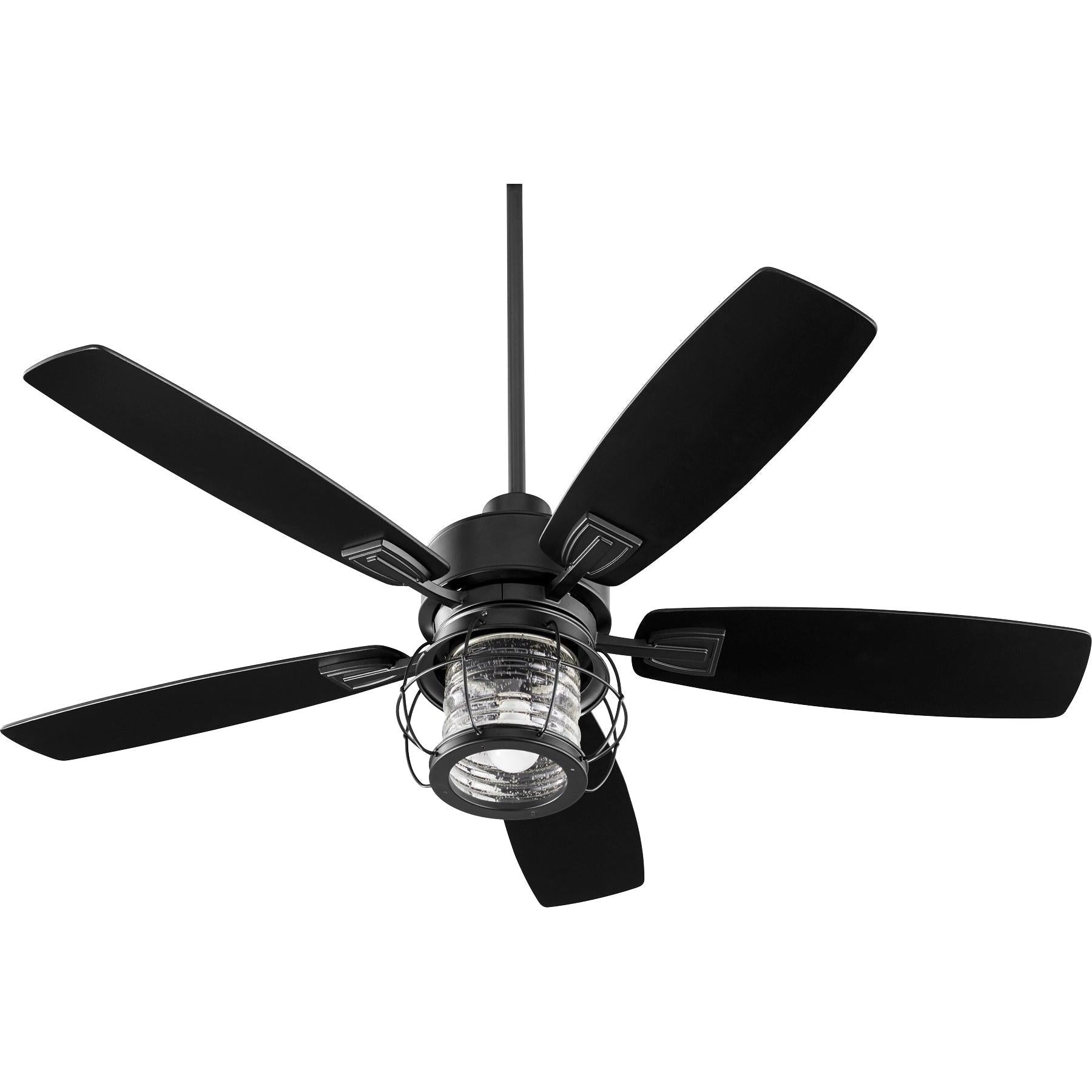 Quorum Galveston 3525-69 Ceiling Fan - Textured Black