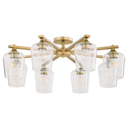 Quorum Veno 358-8-80 Ceiling Mount - Aged Brass