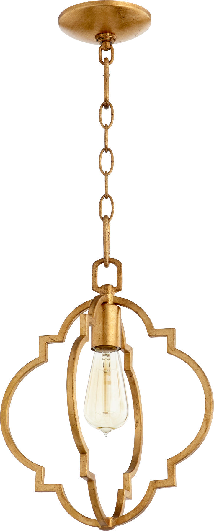 Quorum Dublin 3842-74 Pendant - Gold Leaf