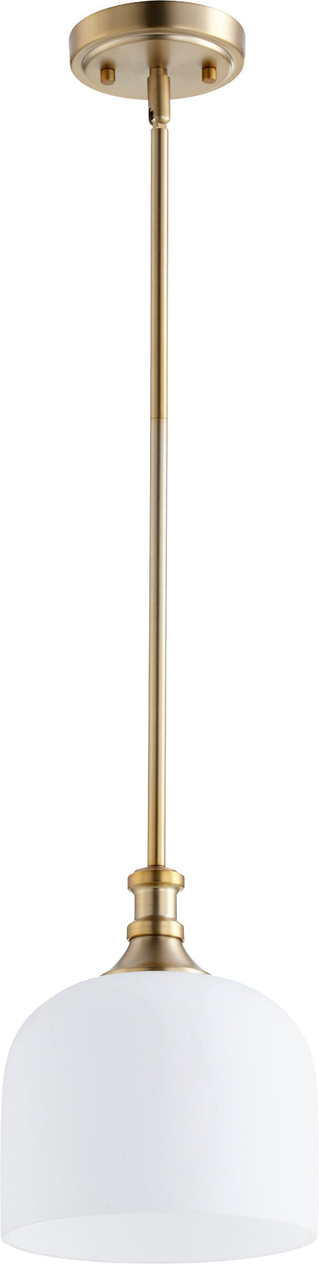 Quorum Richmond 3911-80 Pendant - Aged Brass