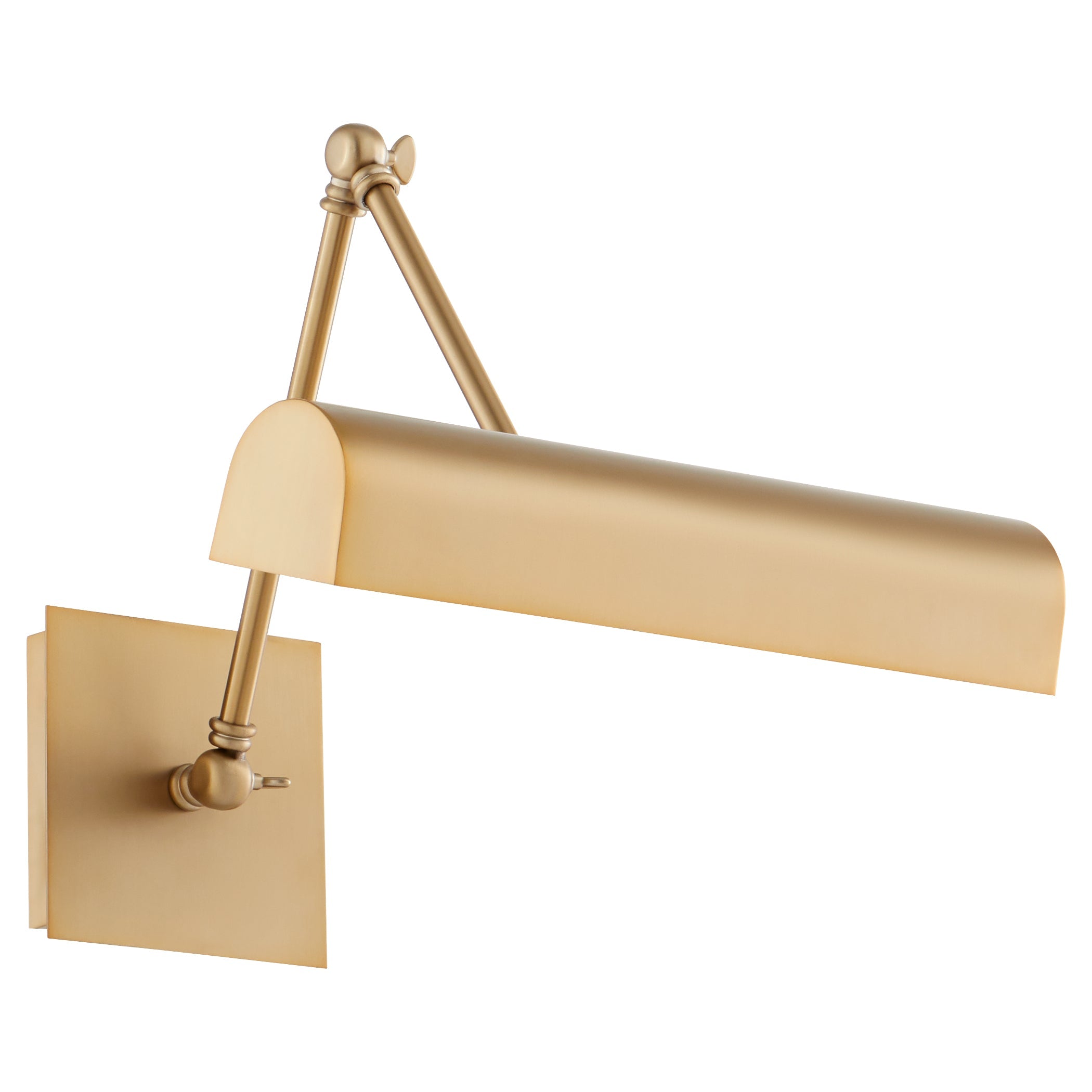 Quorum 411-15-80 Wall Mount - Aged Brass