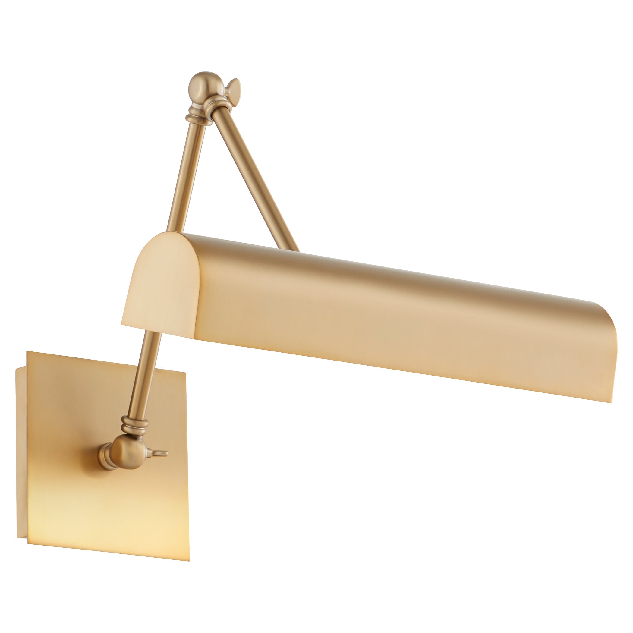 Quorum 411-15-80 Wall Mount - Aged Brass