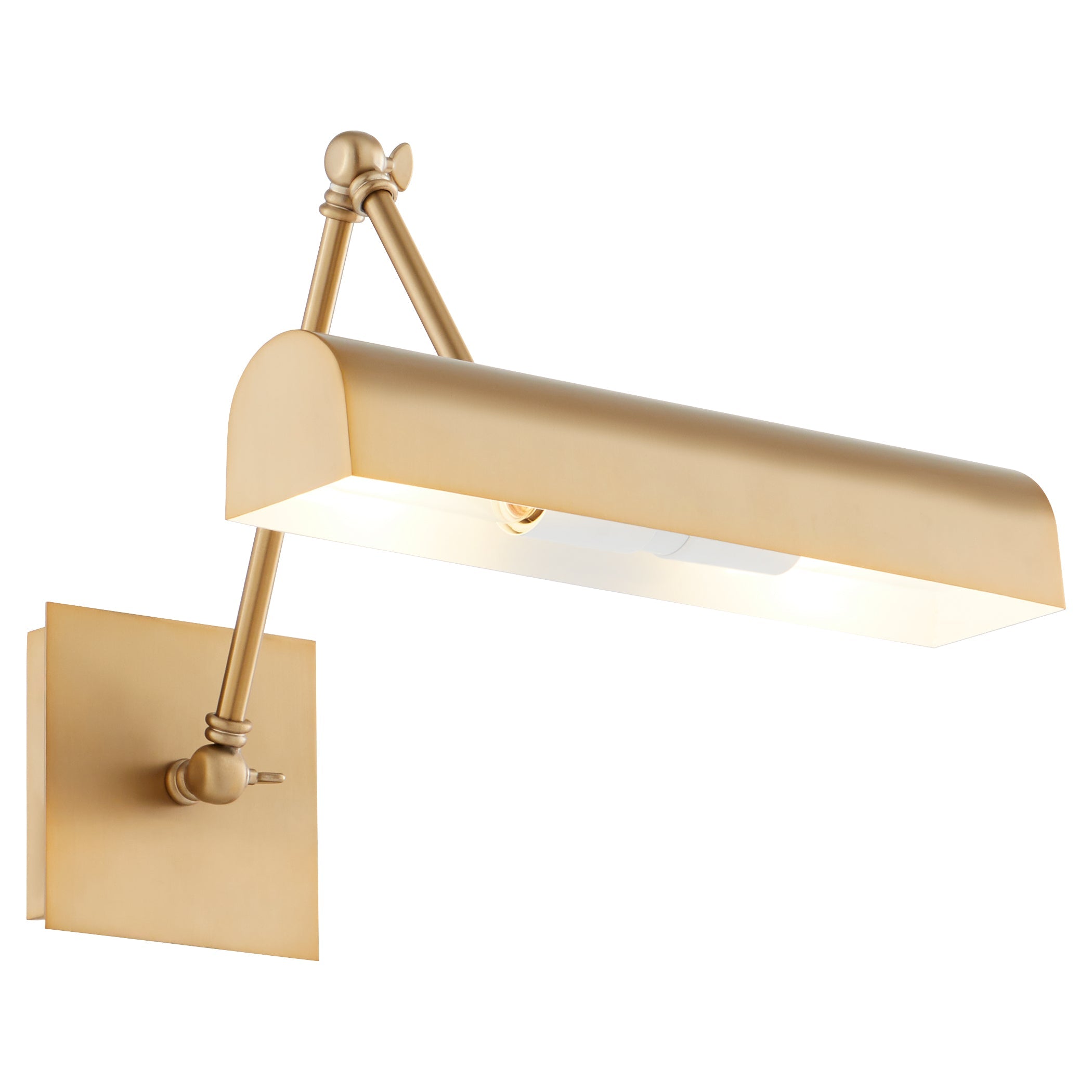 Quorum 411-15-80 Wall Mount - Aged Brass