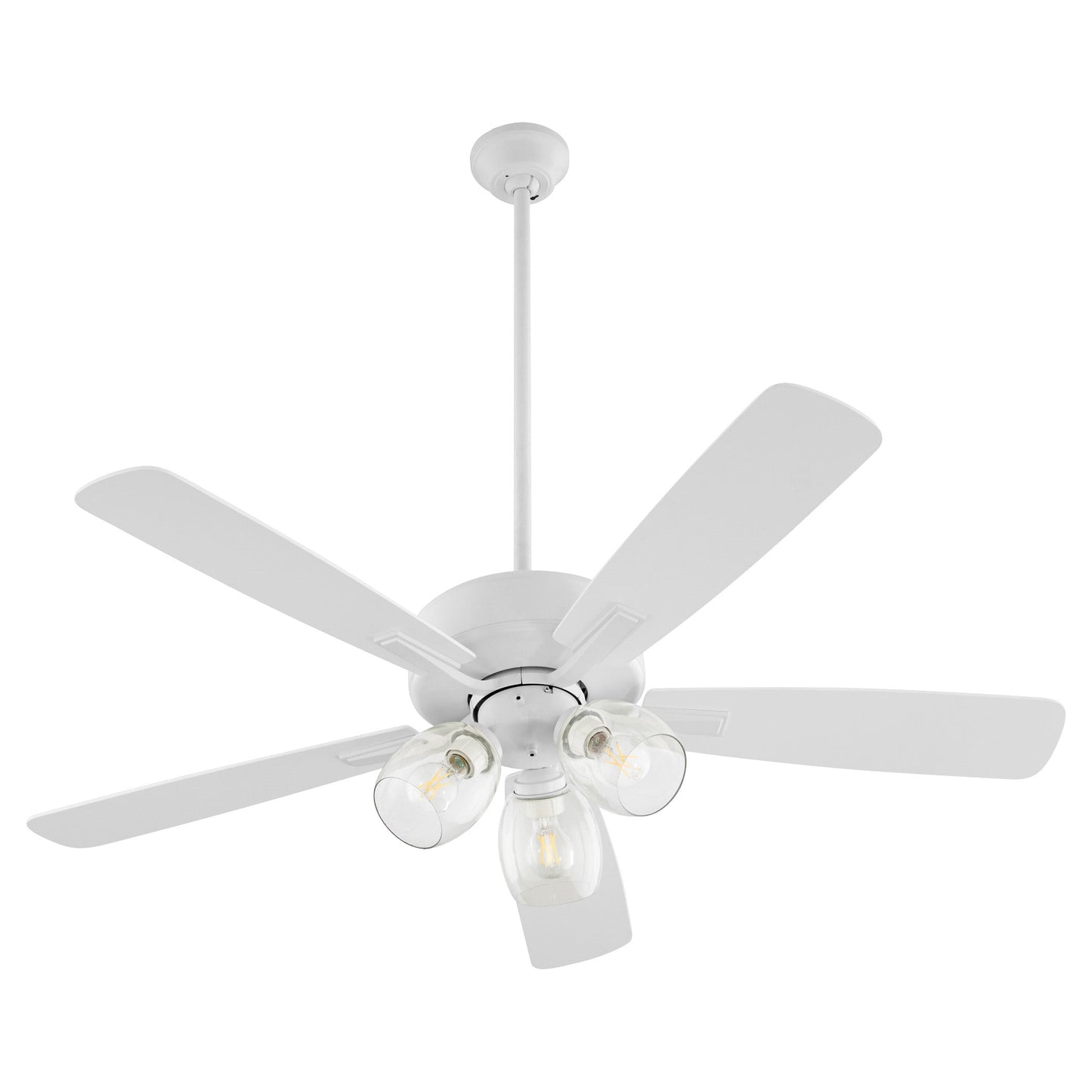 Quorum 4525-0308 Ceiling Fan, UL Dry Rated, Studio White