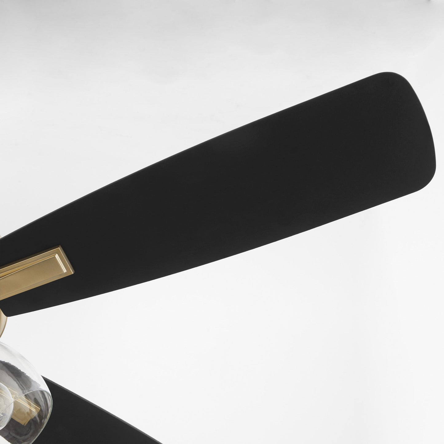 Quorum Ovation 4525-0380 Ceiling Fan, UL Dry Rated, Aged Brass