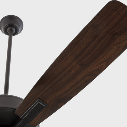 Quorum Ovation 4525-04159 Ceiling Fan, UL Dry Rated, Matte Black