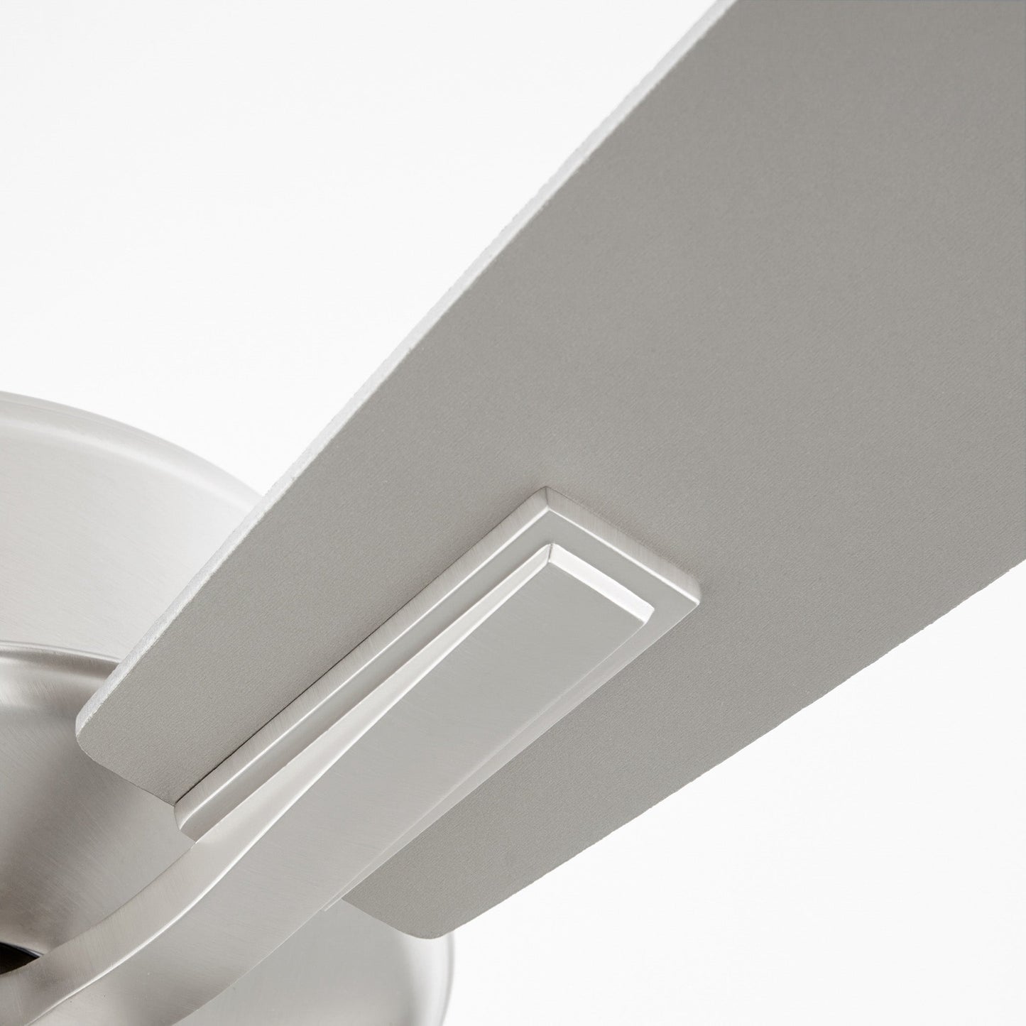 Quorum 4525-04165 Ceiling Fan, UL Dry Rated, Satin Nickel