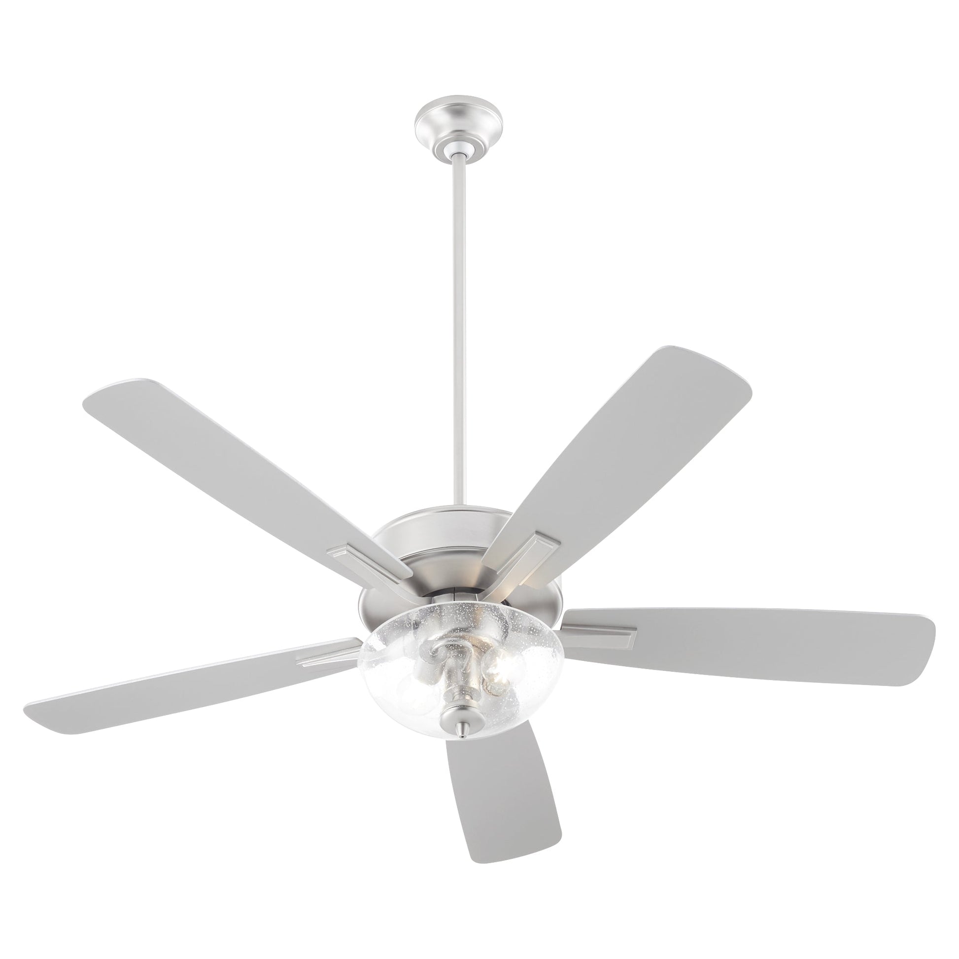 Quorum Ovation 4525-22165 Ceiling Fan - Satin Nickel