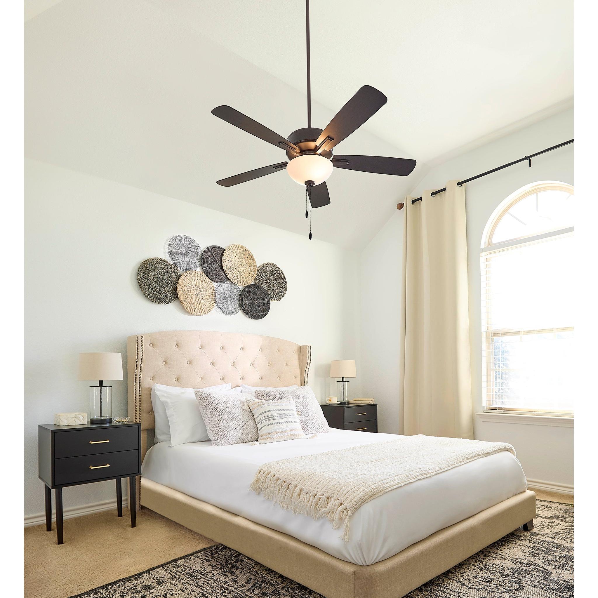 Quorum Ovation 4525-259 Ceiling Fan - Matte Black