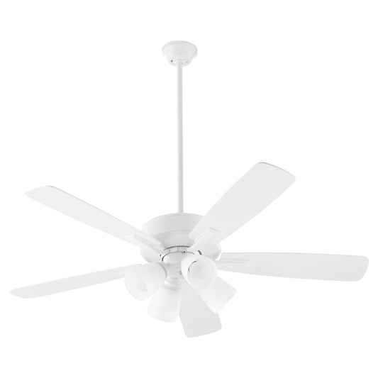 Quorum Ovation 4525-408 Ceiling Fan - Studio White