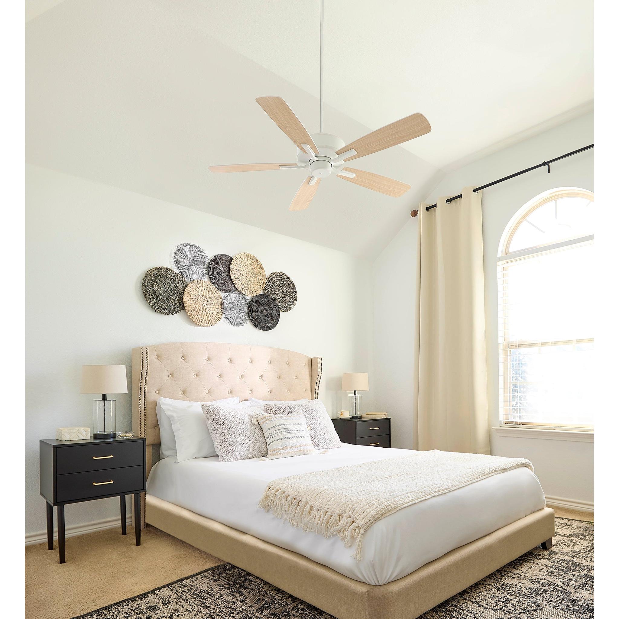Quorum Ovation 4525-8 Ceiling Fan - Studio White