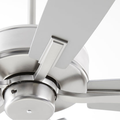 Quorum Ovation 4605-65 Ceiling Fan - Satin Nickel