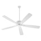 Quorum Ovation 4605-8 Ceiling Fan - Studio White